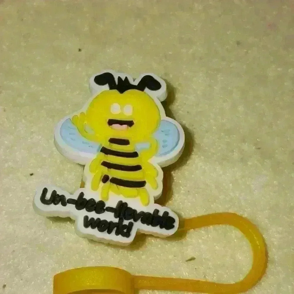 Silicone Reusable Straw Topper 10mm 0.4in